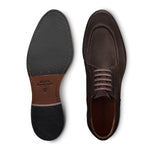 Allen Edmonds Rivington Calfskin Apron-Toe Derby Bitter Chocolate (8795)