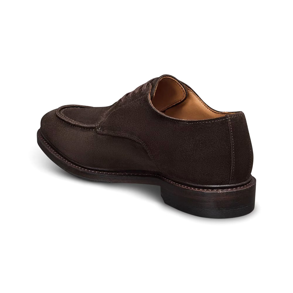 Allen Edmonds Rivington Calfskin Apron-Toe Derby Bitter Chocolate (8795)