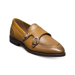 Allen Edmonds Randolph Leather Monk Strap Dress Shoe Walnut (8850)