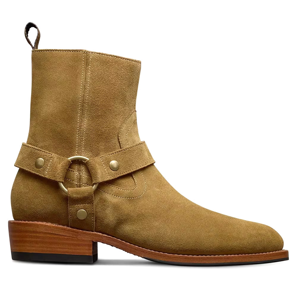 Allen Edmonds Durango Suede Harness Boot Curry (8843)