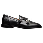 Allen Edmonds Randolph Leather Monk Strap Dress Shoe Black