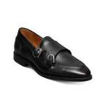 Allen Edmonds Randolph Leather Monk Strap Dress Shoe Black (8852)