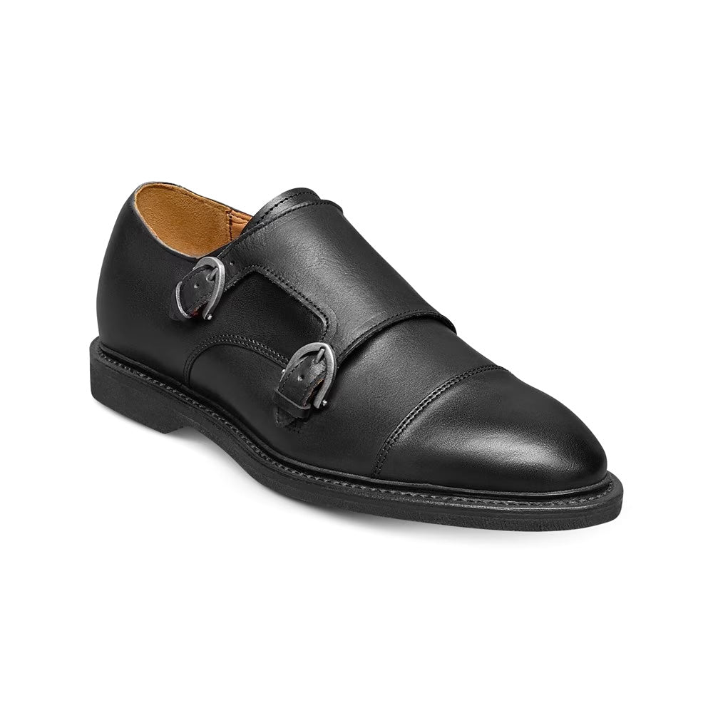 Allen Edmonds Kingston Verse Double Monk Strap Dress Shoe Black (8866)