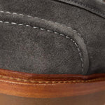 Allen Edmonds Randolph Suede Penny Loafer Dark Grey (8684)