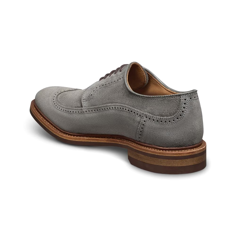 Allen Edmonds Winstonmok Suede Wingtip Derby Grey (8528)