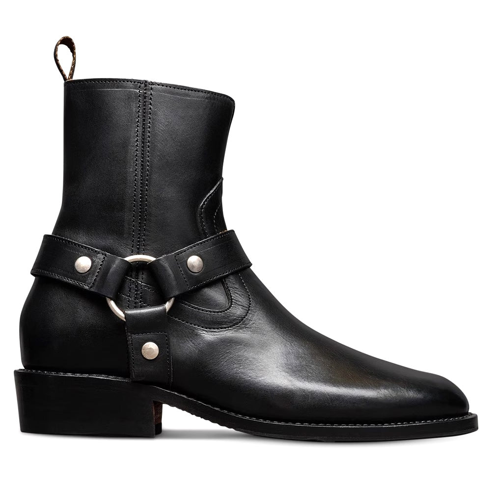 Allen Edmonds Durango Leather Harness Boot Black (8841)