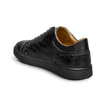Allen Edmonds Chambers Reserve Crocodile Lace-up Sneaker Black (8626)