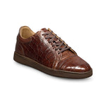 Allen Edmonds Chambers Reserve Crocodile Lace-up Sneaker Chili (8552)