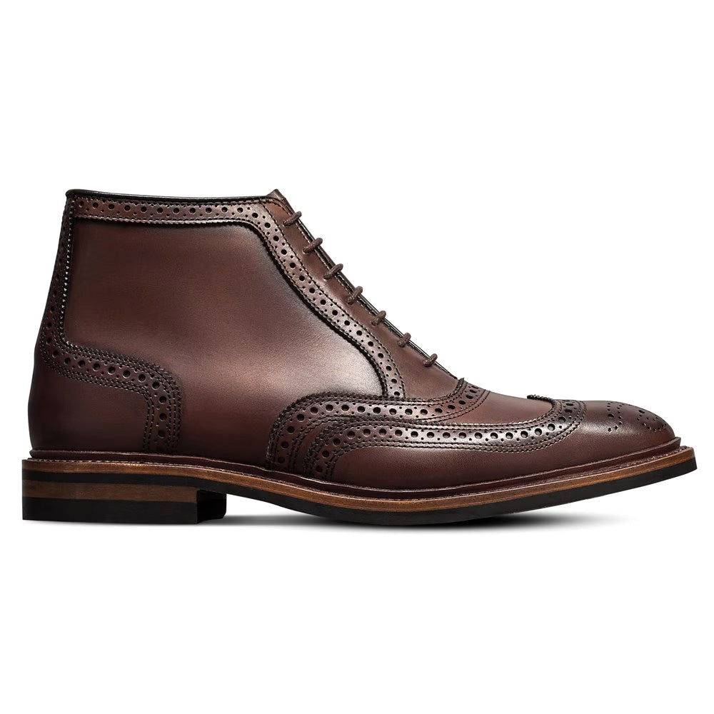 Allen Edmonds McAllister Leather Wingtip Oxford Dress Boot Chili