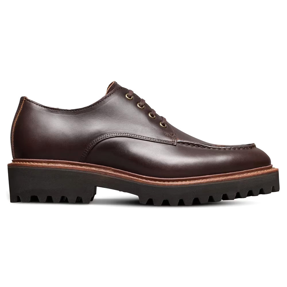 Allen Edmonds Palmer Leather Weatherproof Apron-toe Derby Dress Shoe Brown (8948)