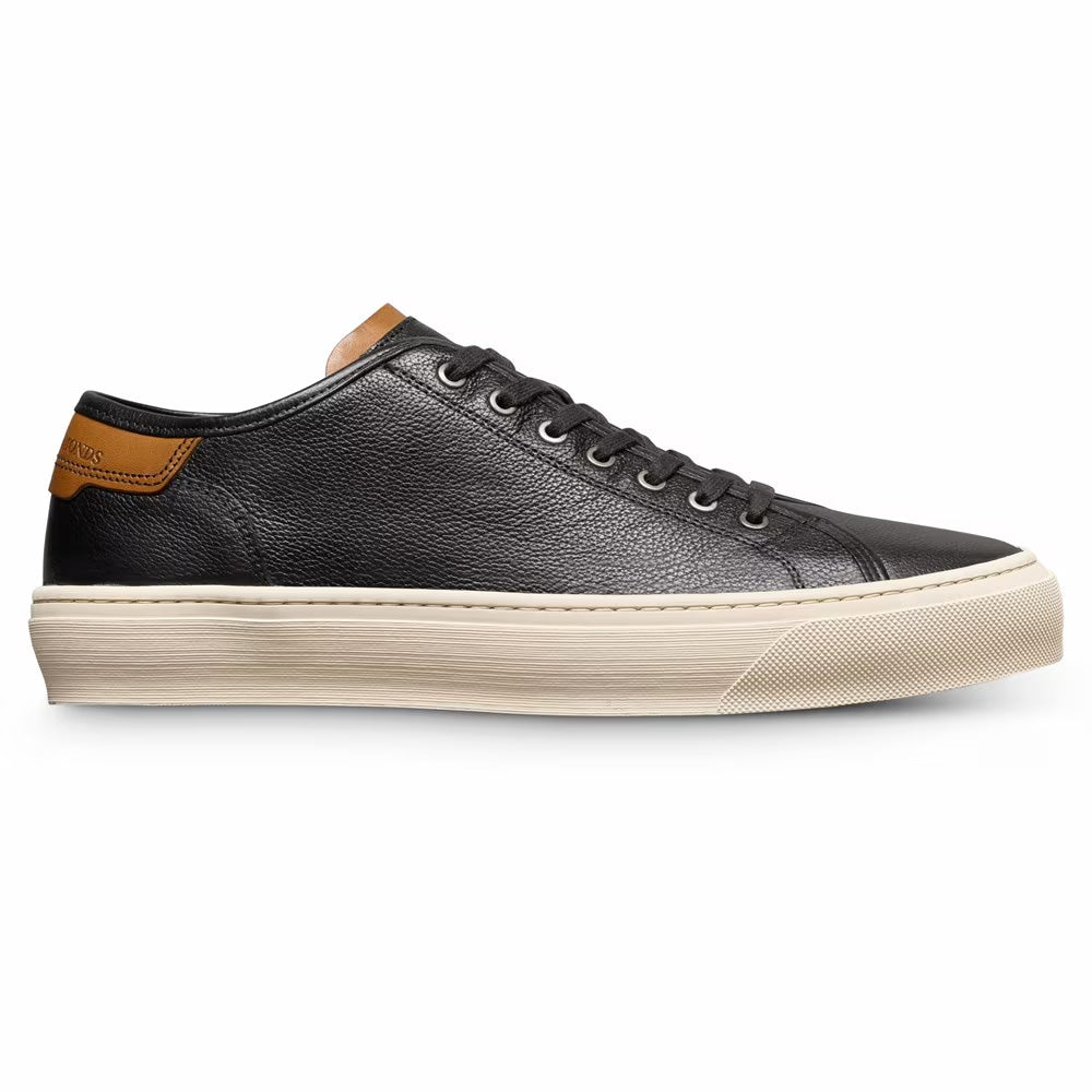 Allen Edmonds Jones Leather Lace-Up Sneaker Black (8585)