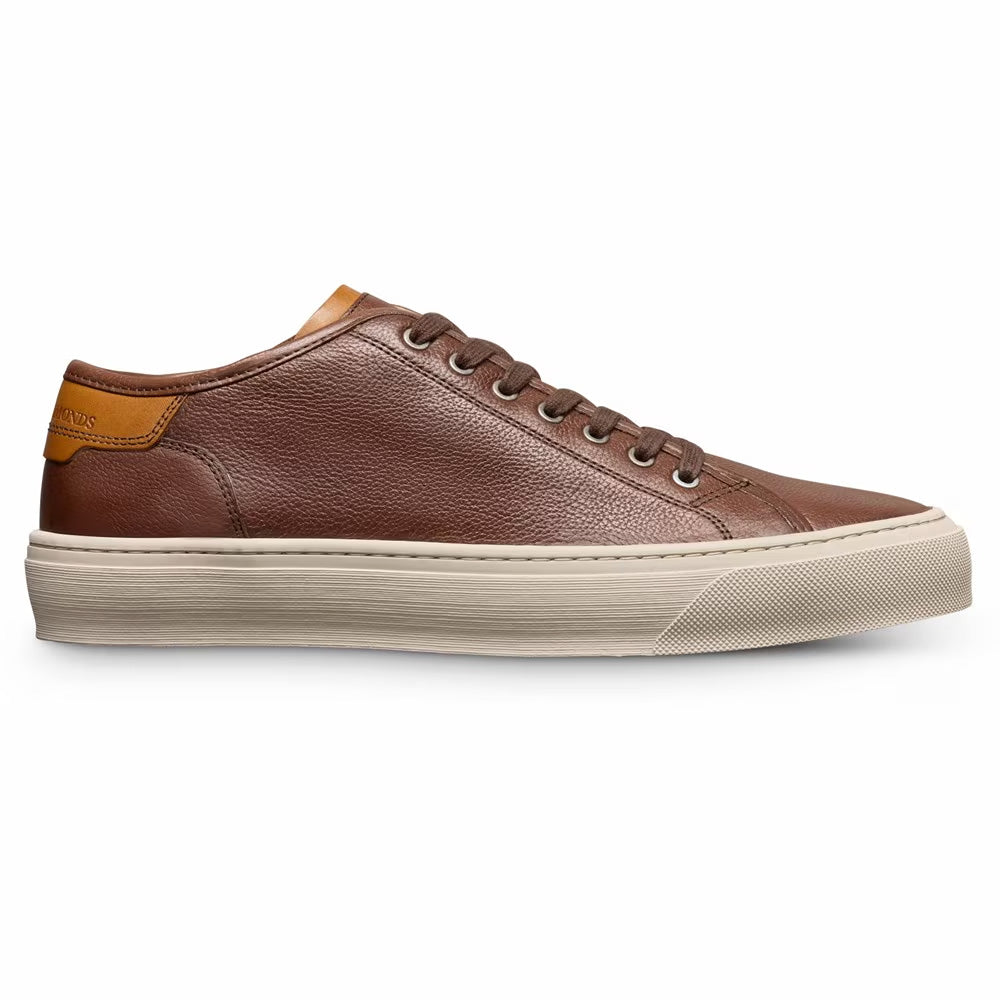 Allen Edmonds Jones Leather Lace-Up Sneaker Chocolate (8588)