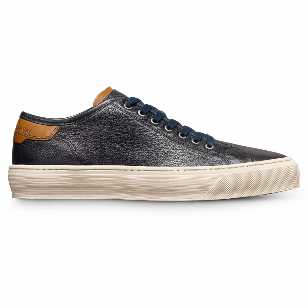Allen Edmonds Jones Leather Lace-Up Sneaker Navy (8586)