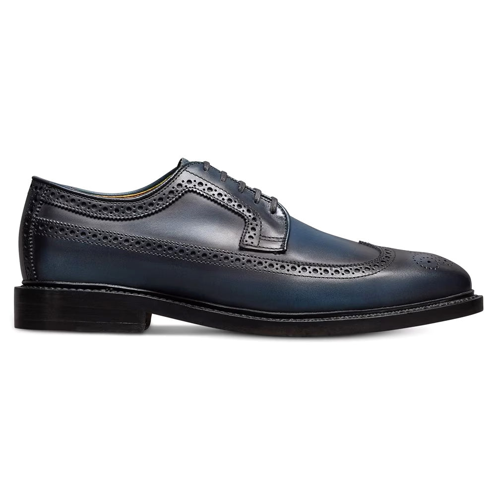 Allen Edmonds Mason Reserve Wingtip Derby Dress Shoes Navy