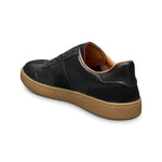 Allen Edmonds Ludlow Leather & Suede Slip-on Stretch-lace Sneaker Black (8458)