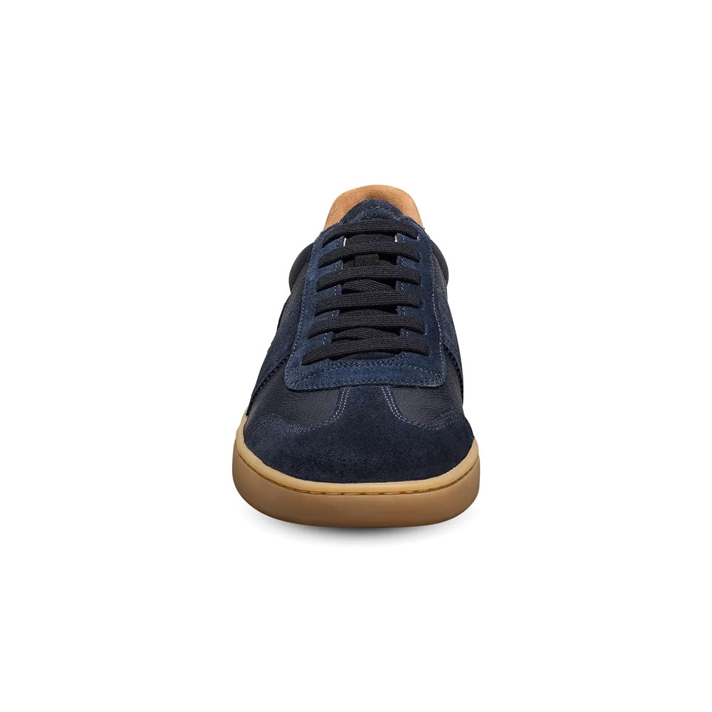 Allen Edmonds Ludlow Leather & Suede Slip-on Stretch-lace Sneaker Navy (8460)