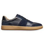 Allen Edmonds Ludlow Leather & Suede Slip-on Stretch-lace Sneaker Navy