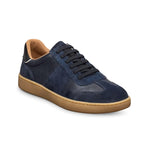 Allen Edmonds Ludlow Leather & Suede Slip-on Stretch-lace Sneaker Navy (8460)