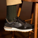 Allen Edmonds Lionel Suede Lace-Up Sneaker Dark Brown (8462)