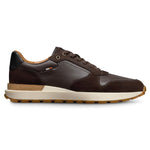 Allen Edmonds Lionel Suede Lace-Up Sneaker Dark Brown