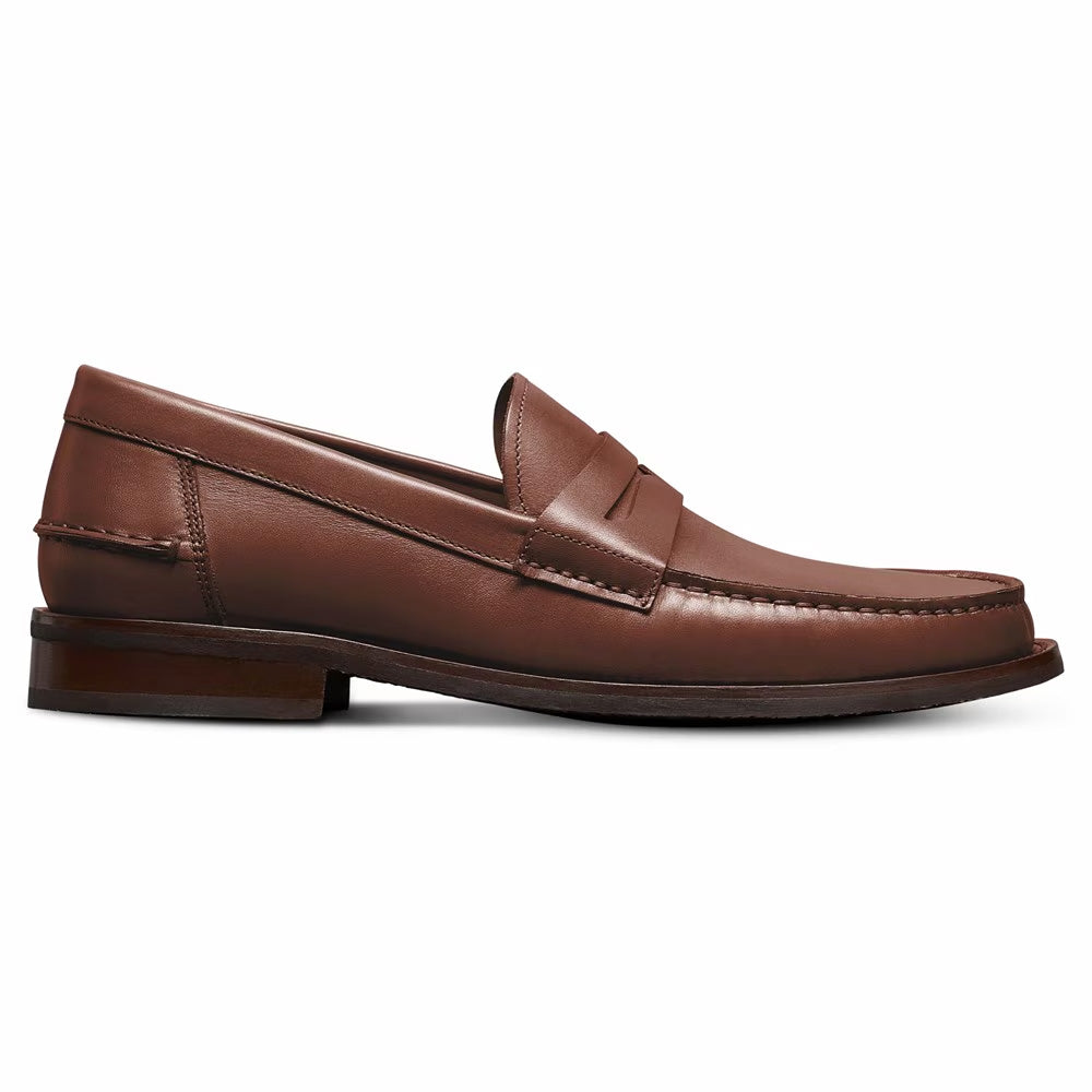 Allen Edmonds Sorrento Calfskin Penny Loafer Cognac (9115)
