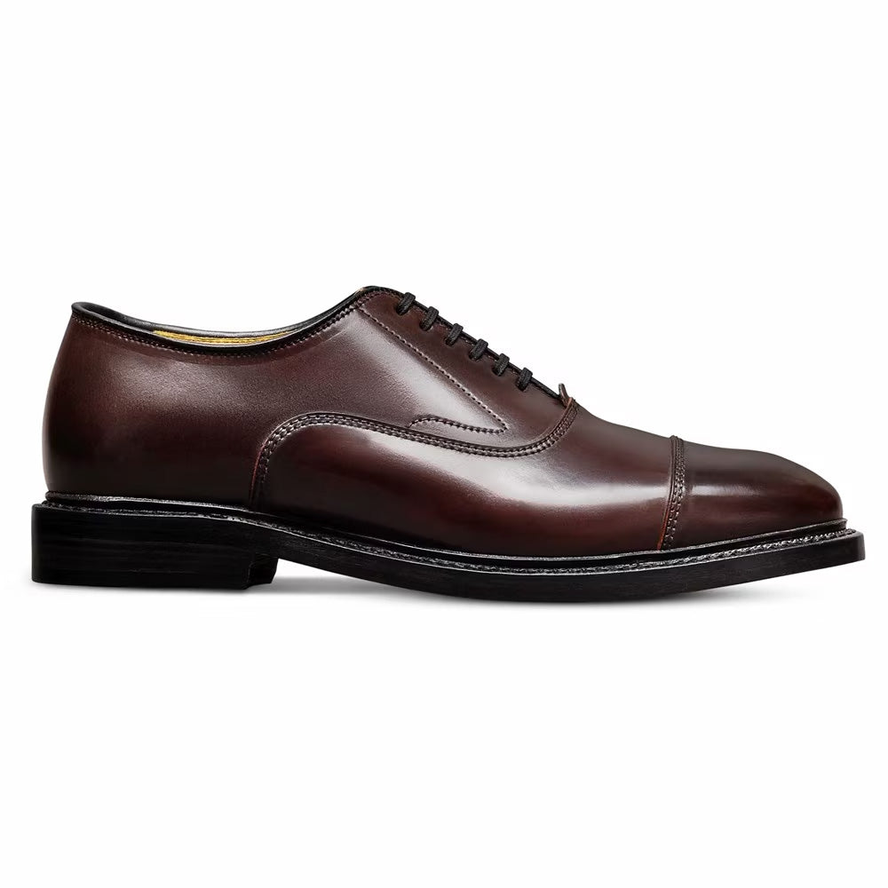 Allen Edmonds Manhattan Reserve Cordovan Cap-toe Oxford Dress Shoe Burgundy (9346)