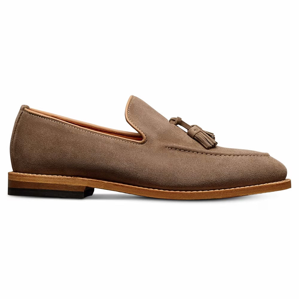 Allen Edmonds Randolph Suede Tassel Loafer Tobacco (9266)