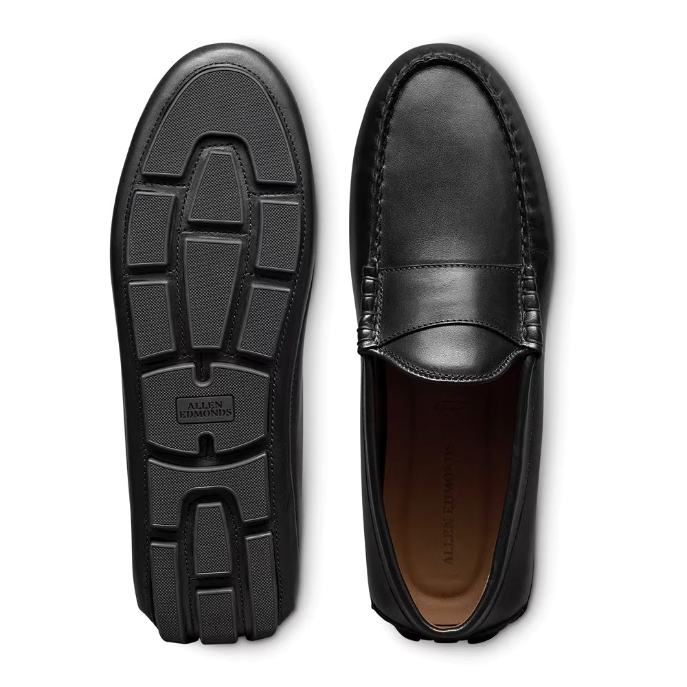 Allen Edmonds Apex Leather Driving Loafer Black (9413