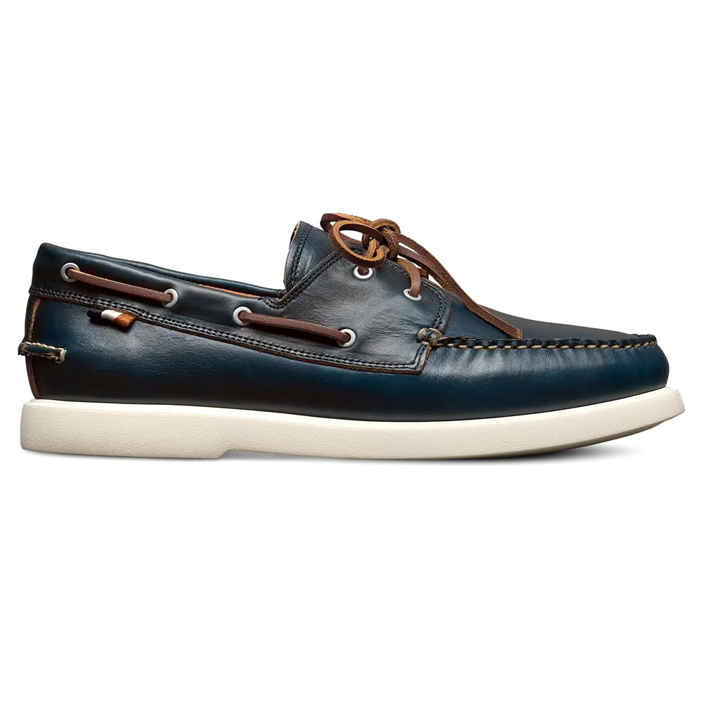 Allen Edmonds Panama Leather Boat Shoe Navy (9254)