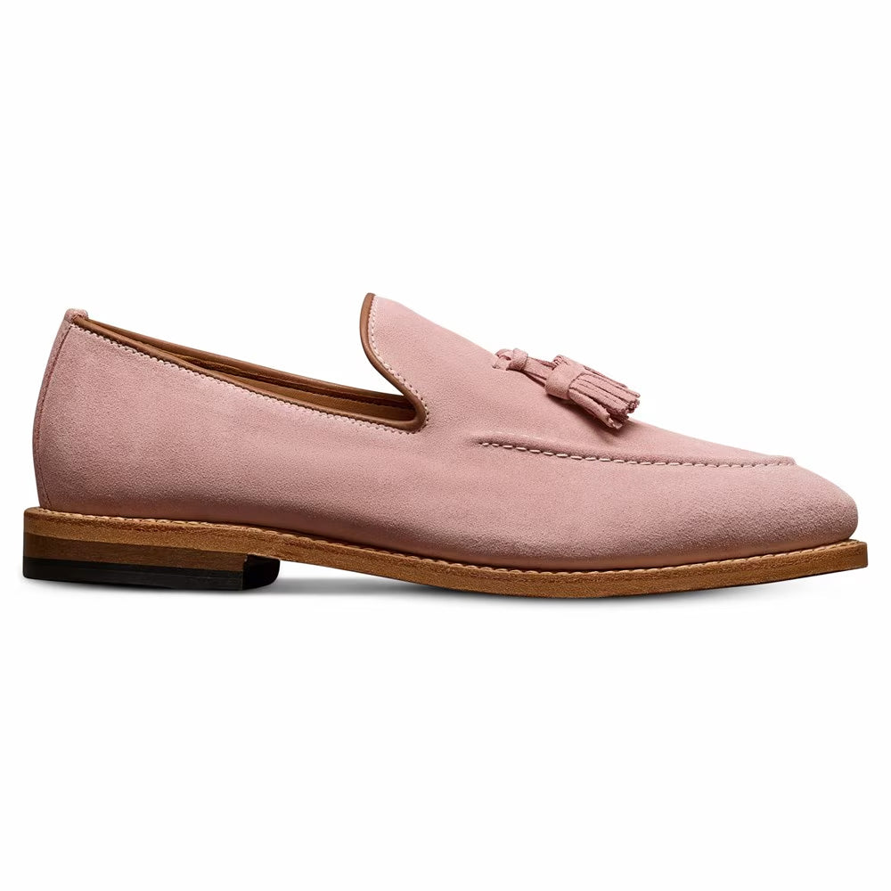 Allen Edmonds Randolph Suede Tassel Loafer Pink (9231)