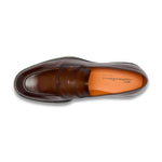 Santoni Calfskin Easy Loafer Brown