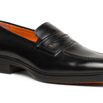 Santoni EASYLOAFER-NTGN01 Calfskin Easy Loafer Black