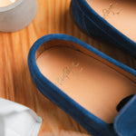 Alan Payne Edmond Suede Loafers French Blue