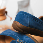 Alan Payne Edmond Suede Loafers French Blue