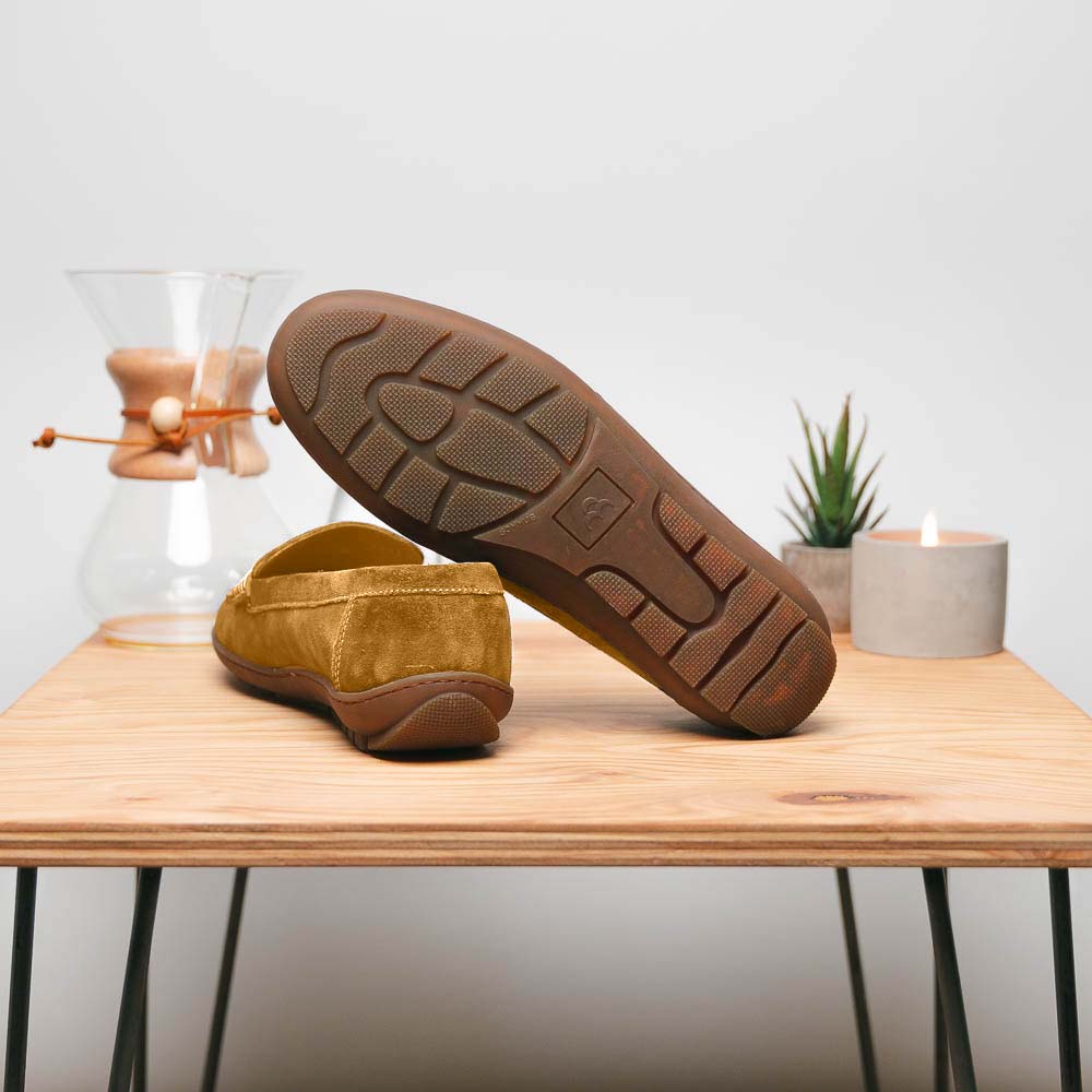 Alan Payne Edmond Suede Driving Shoes Sand