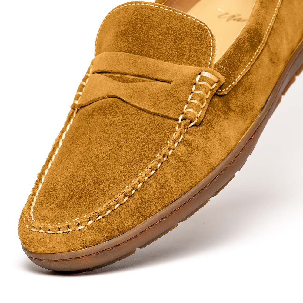 Alan Payne Edmond Suede Driving Shoes Sand