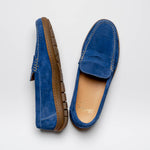 Alan Payne Edmond Suede Loafers French Blue