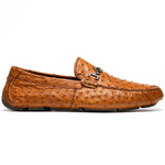 Marco Di Milano Bolonia Ostrich Driving Shoe Brandy