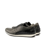 Emanuele Sempre Corsini Python Sneakers Black/Grey