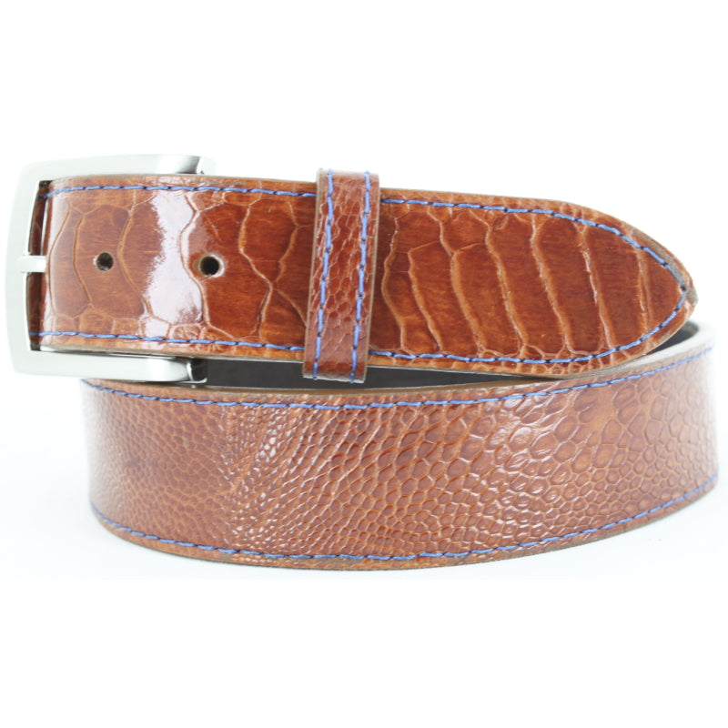 Custom Genuine Ostrich Leg Belt