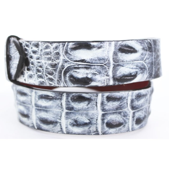 Custom Genuine Saltwater Crocodile Belt
