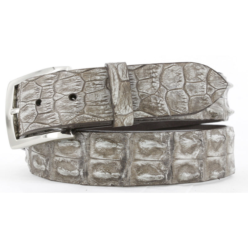 Custom Genuine Saltwater Crocodile Belt