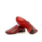 Emanuele Sempre Wellington Python Shoes Red