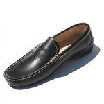 Alan Payne Luigi Calfskin Driving Shoes Black