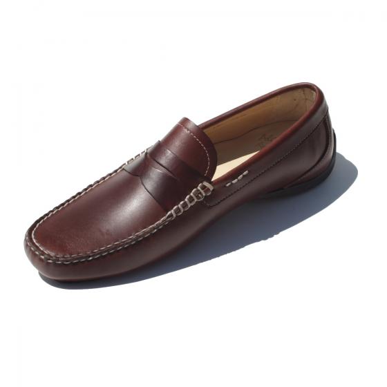 Alan Payne Luigi Calfskin Driving Shoes Brown