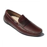 Alan Payne Luigi Calfskin Driving Shoes Brown