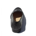 Alan Payne Sandro Genuine Crocodile Loafers Black