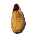Customize Your:  Genuine Ostrich Loafers in Golden Yellow