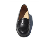 Alan Payne Sergio Italian Calfskin Slip On Loafers Black