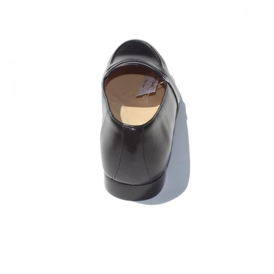 Alan Payne Sergio Italian Calfskin Slip On Loafers Black